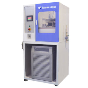 121-RA BRITTLENESS TEMPERATURE TESTER (WITH REFRIGERATING MACHINE/ ROTARY HOLDER TYPE) เครื่องทดสอบอุณหภูมิความแข็งเปราะของพลาสติก