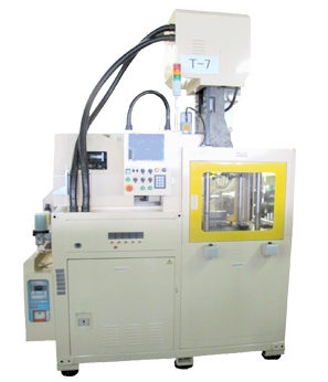 TEM10E-C/Pc Two-color/two-material electric vertical injection molder   เครื่องฉีดขึ้นรูปแบบไฟฟ้าแนวตั้งสองสี/สองวัสดุรุ่น TEM10E-C/Pc  : TECMAN 