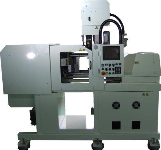 TW10E-C/P Two-color/two-material electric injection molder    เครื่องฉีดขึ้นรูปแบบไฟฟ้าสองสี/สองวัสดุ รุ่น TW10E-C/P  : TECMAN 